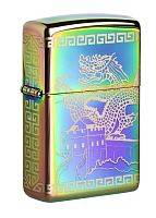  зажигалка ZIPPO Classic Great Wall of China с покрытием Multi Color